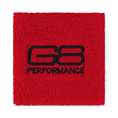 sweatband red g8 logo